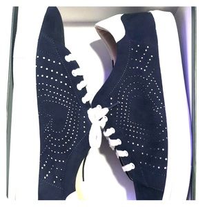 Kate Spade Aaron Suede Sneakers Sz 10.5